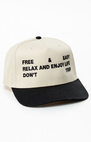 Trifecta Two Tone 5 Panel Snapback Hat image number 1