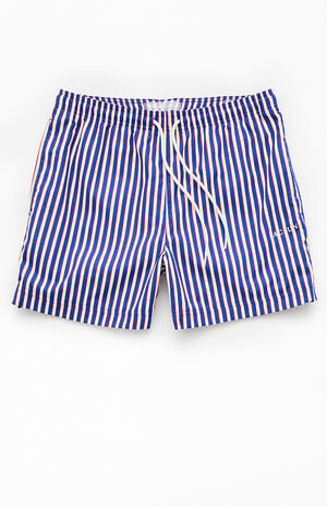 Yacht Striped 4.5" Swim Trunks