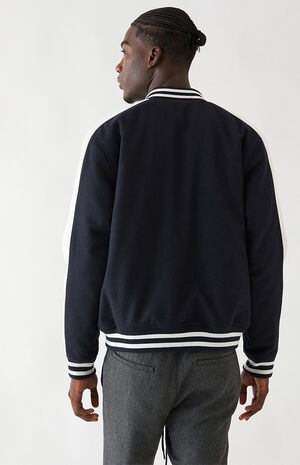 LA Patch Varsity Jacket LA Patch Varsity Jacket image number null