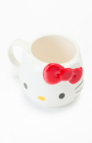Hello Kitty Face Sculpted Mug image number 3