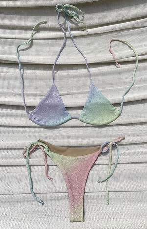 Rainbow Shimmer Bikini Bottom Rainbow Shimmer Bikini Bottom image number null