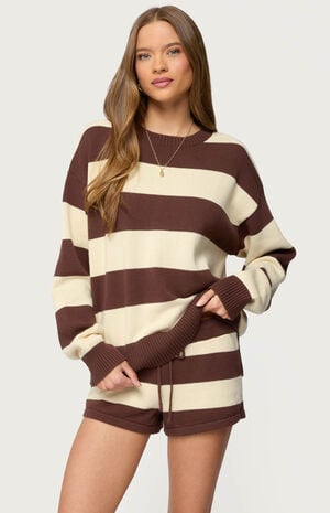 Riley Oversized Striped Sweater image number 1