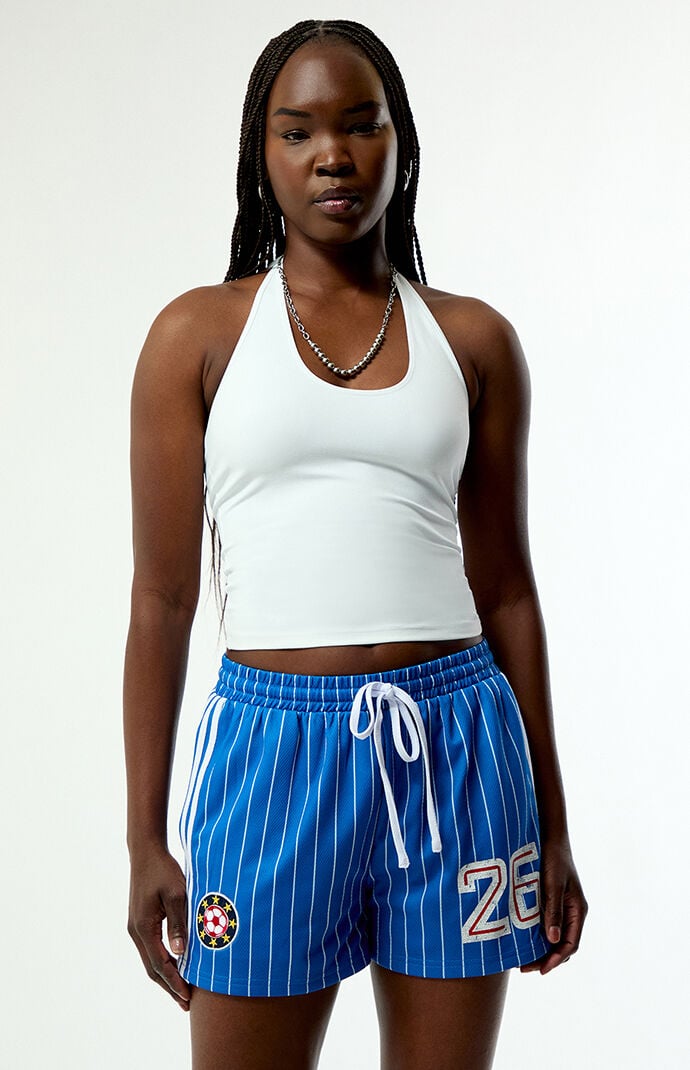 Pacsun Striped 26 Soccer Shorts