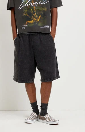 Morgan Fleece Baggy Shorts image number 2