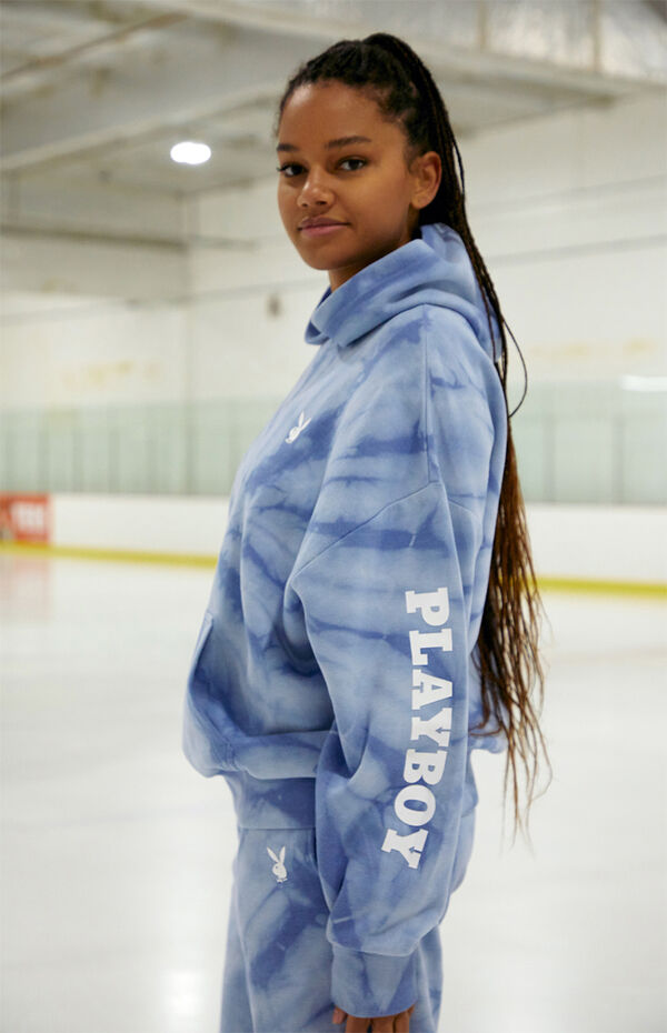 Playboy By PacSun Spiral Dye Bunny Hoodie | PacSun