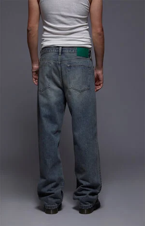 by Pacsun Dylan Baggy Jeans Medium Blue image number 6