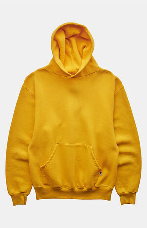 '90s Yellow Russell Pullover Hoodie image number 1