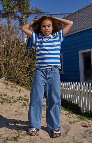 Heritage Blue Baggy Jeans image number 1