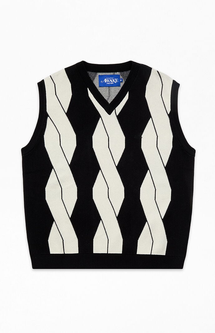 Awake NY Cable Sweater Vest