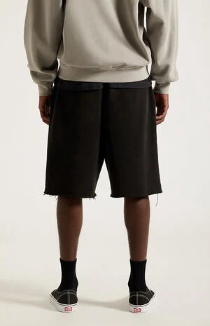 NY Raw Applique Baggy&nbsp;Sweat Shorts image number 5