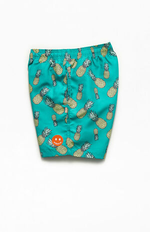 Pineapple Express 16" Swim Trunks image number 3