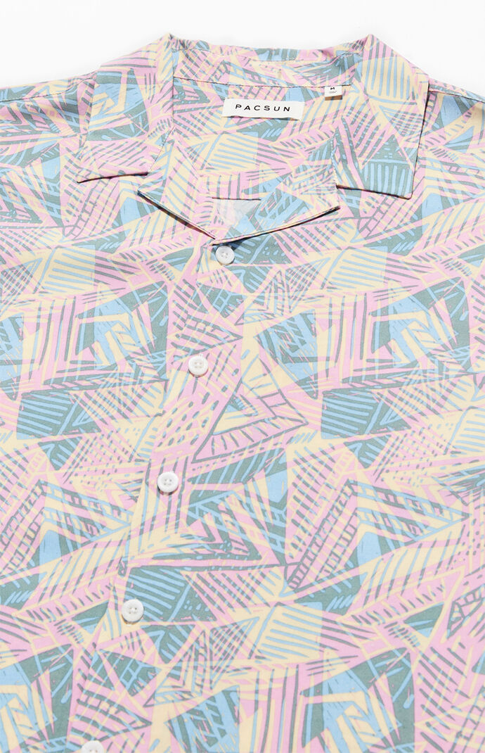 Vio Printed Camp Shirt