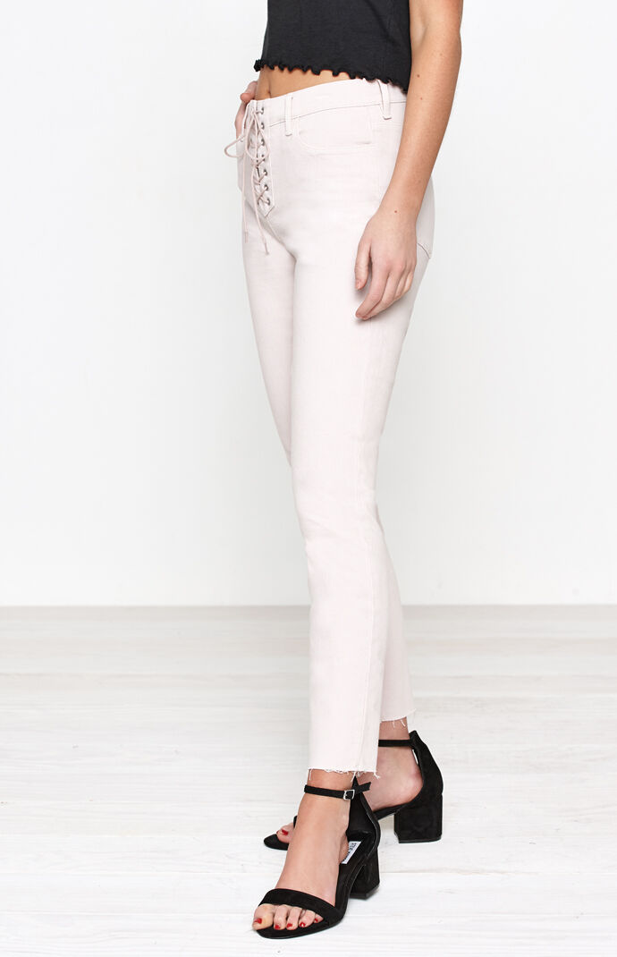 pacsun lace up jeans