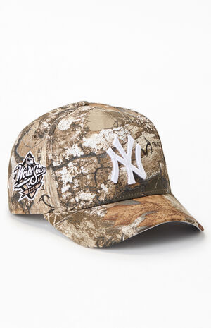 Kids NY Yankees 1998 World Series Camo 9FORTY Snapback Hat image number 1