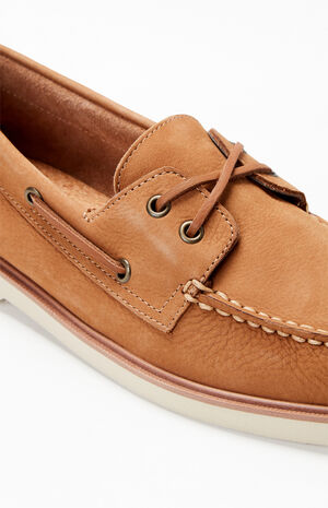 Eco Authentic Original Double Sole Nubuck Boat Shoe image number 6