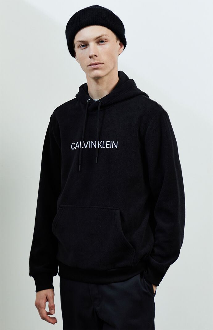 calvin klein sherpa sweater