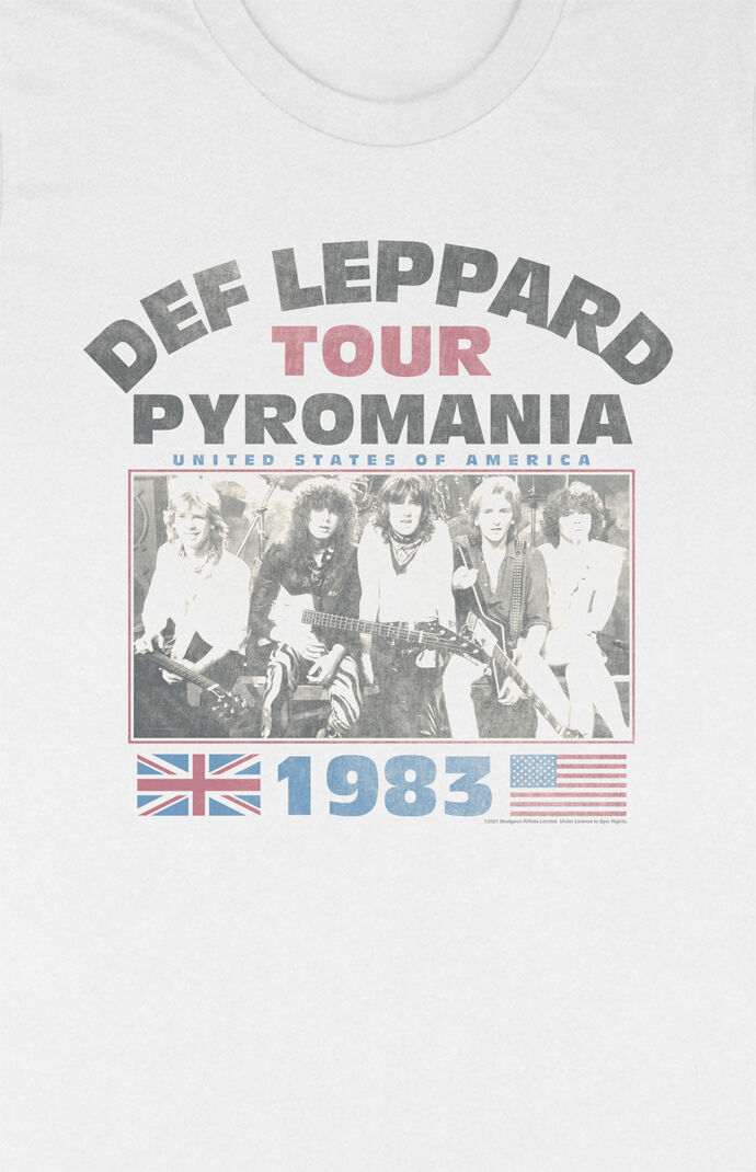 Def Leppard Tour Pyromania T-Shirt