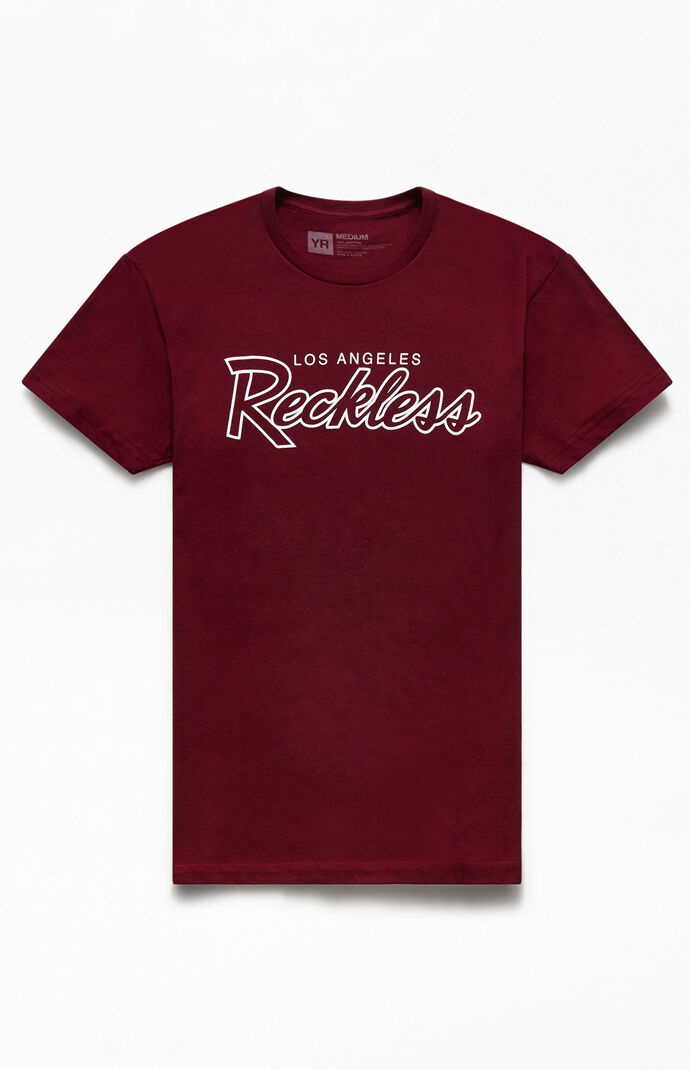 Burgundy OG Reckless T-Shirt