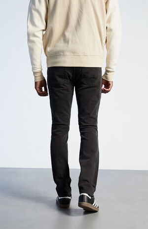Black Zane Skinny Comfort Stretch Jeans image number 4