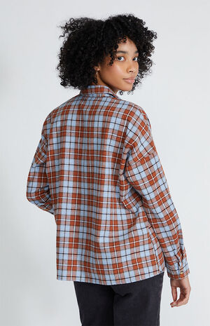Boyfriend Flannel Shirt image number 4