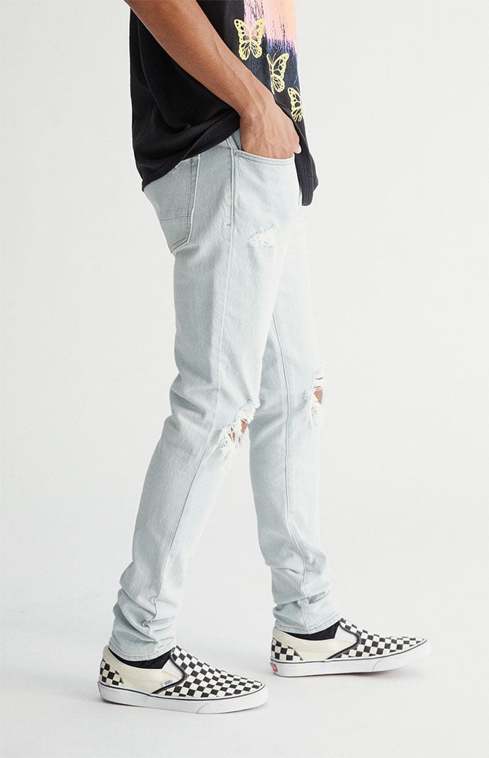 Pacsun stacked skinny zipper top