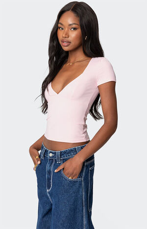 Katia V Neck Top image number 3