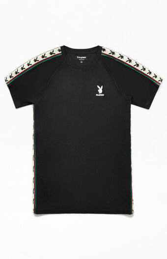 Playboy By Pacsun Logo Tape T Shirt Pacsun