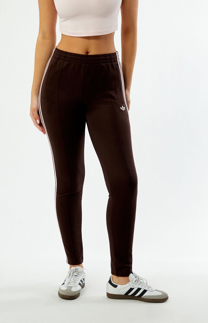 adidas Brown SST Classic Track Pants