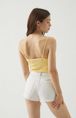 Ruffle Bustier Tank Top image number 4