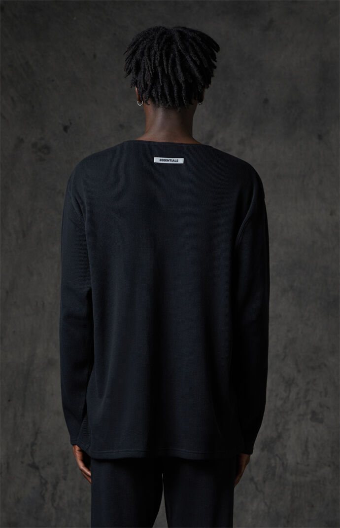 Black thermal t shirt clearance