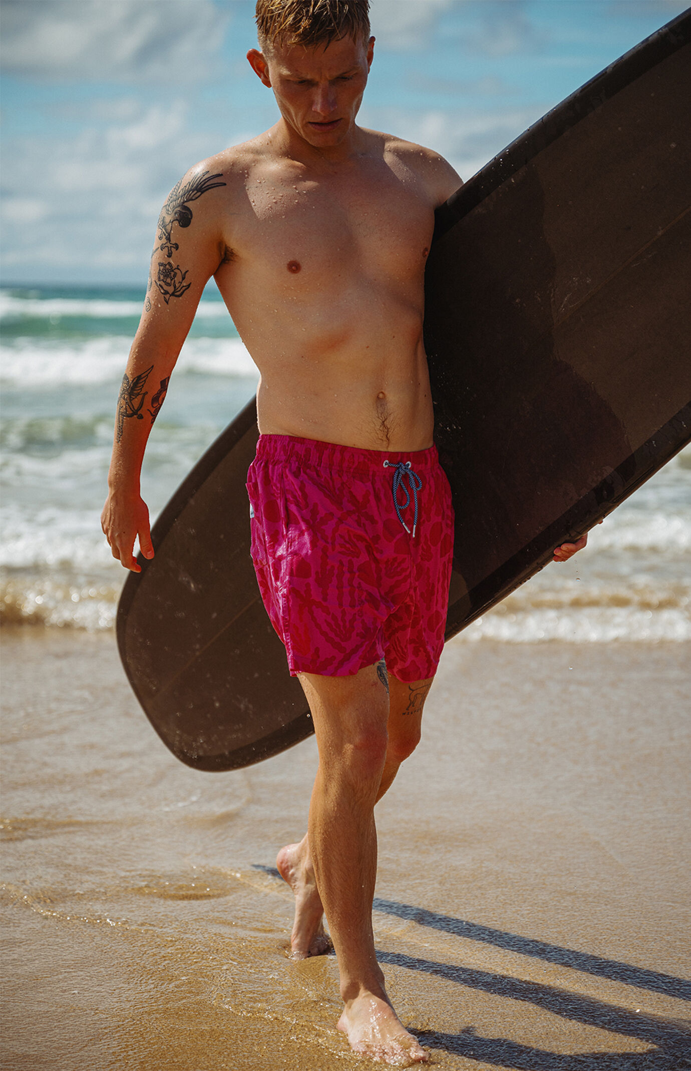 Boardies Las Coloradas 4.5" Swim Trunks