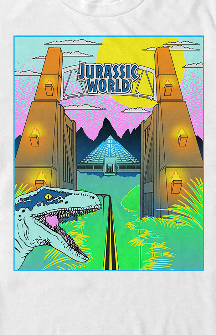 Jurassic World Poster T-Shirt