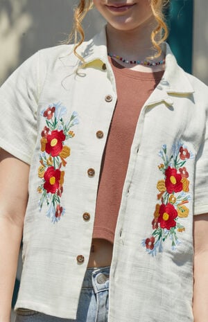 Embroidered Camp Shirt image number 2