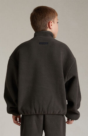 Essentials Ink Polar Fleece Half Zip Sweatshirt image number 3