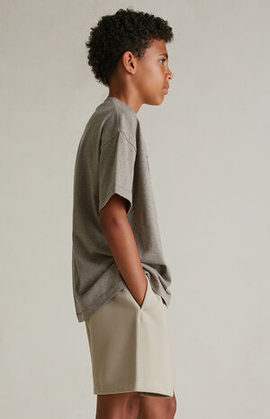 Kids Timber Fleece Soccer Sweat Shorts image number 4