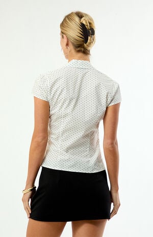 Sabrina Button Up Polo Shirt image number 4