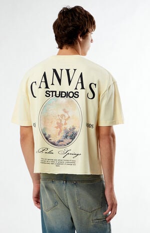 Canvas Studios Cropped Boxy T-Shirt image number 4