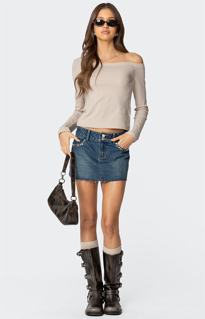 Edikted Adelaine Asymmetric Top | PacSun