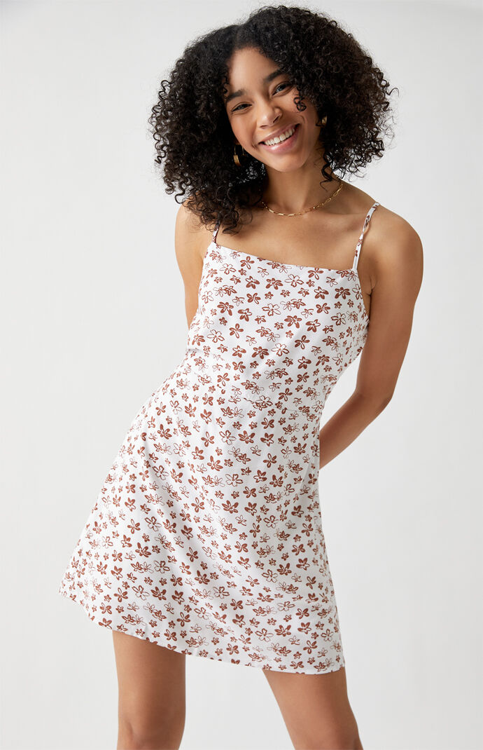 Kylie Dainty Tie Back Mini Dress | PacSun
