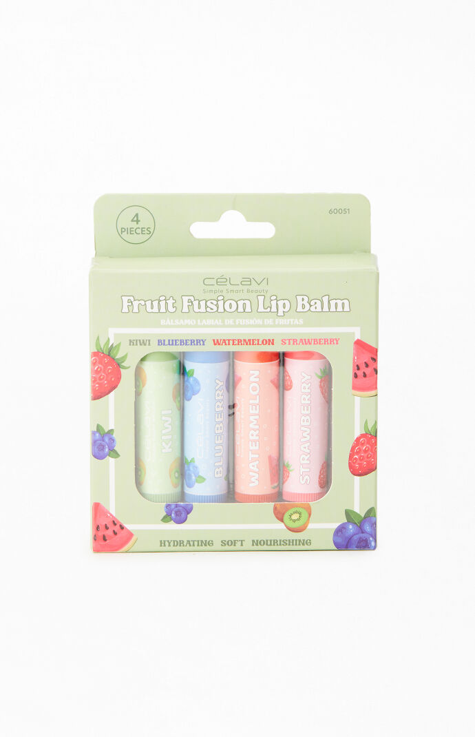 【新品未開封】FACELLUVA ファルセルヴァ クリーム4個セット CELAVI 4 Pack Fruit Fusion Lip Balms | Pacsun