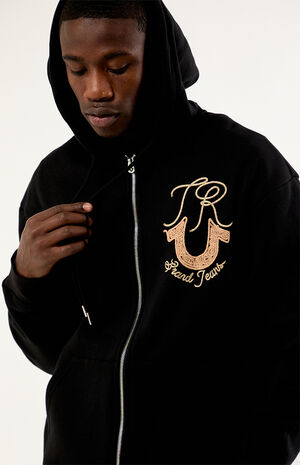 Rope Logo Zip Up Hoodie image number 3