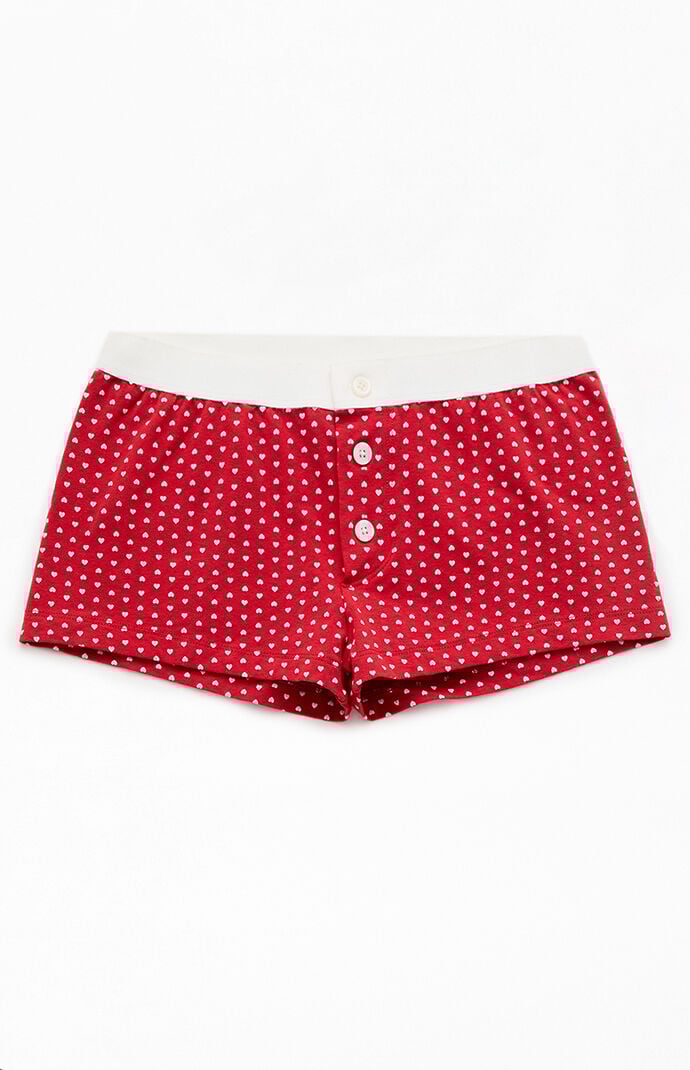 John Galt Heart Pajama Boyshorts