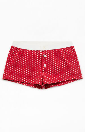 Heart Pajama Boyshorts image number 1