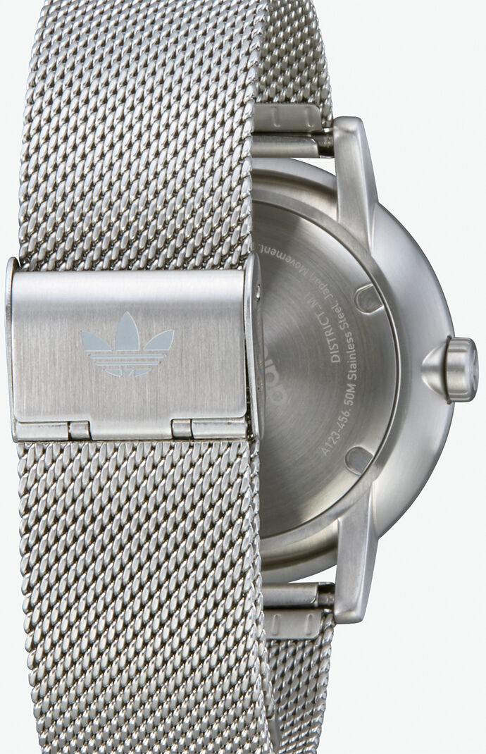 adidas watch silver