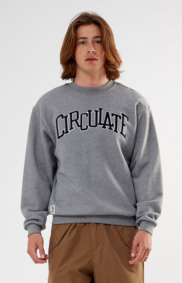 Circulate Logo Crew Neck Sweatshirt PacSun