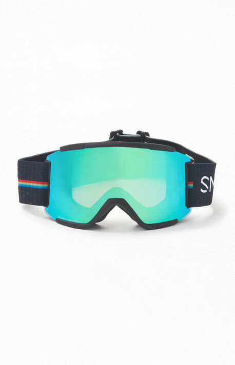 Black Squad XL Snow Goggles