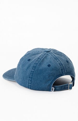 Slanted Pigment 6 Panel Strapback Hat image number 3