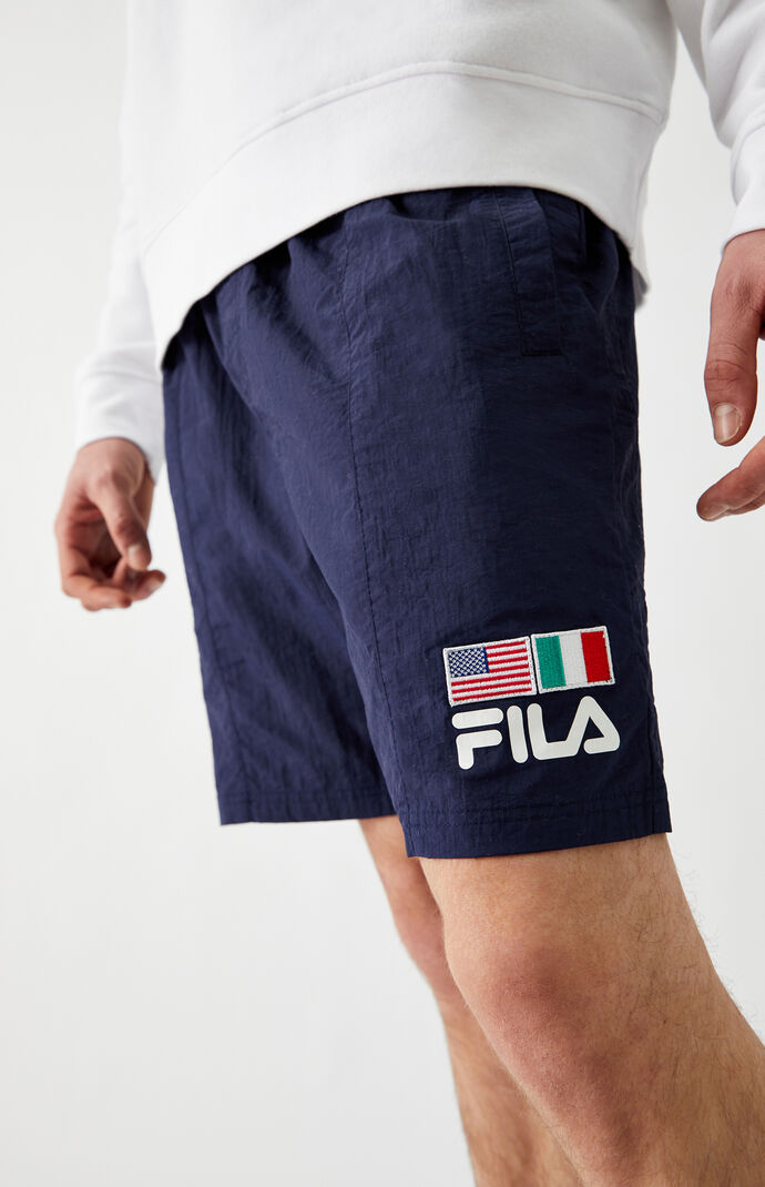 Flag Nylon Shorts
