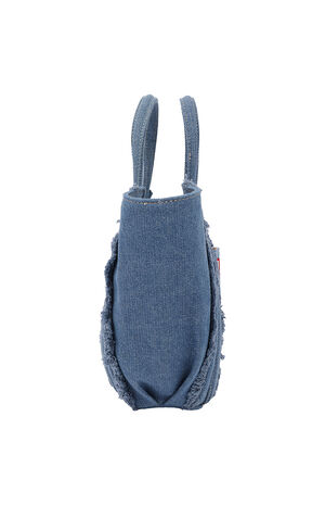 Atlas Frayed Medium Tote Bag image number 5