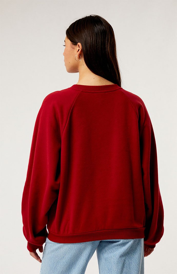 Coca Cola By PacSun Fleece Crew Neck Sweatshirt PacSun